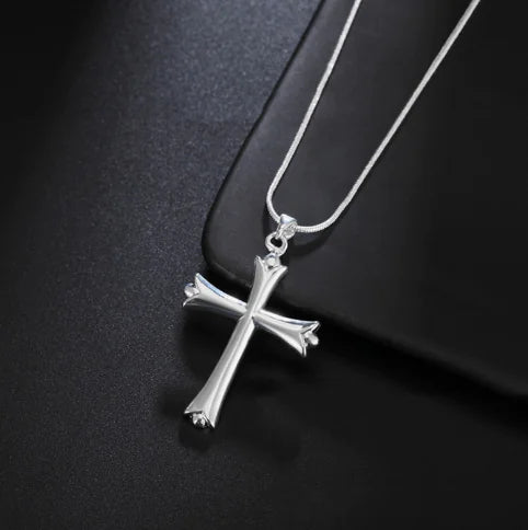 Men's necklace with cross